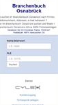 Mobile Screenshot of cylex-branchenbuch-osnabrueck.de
